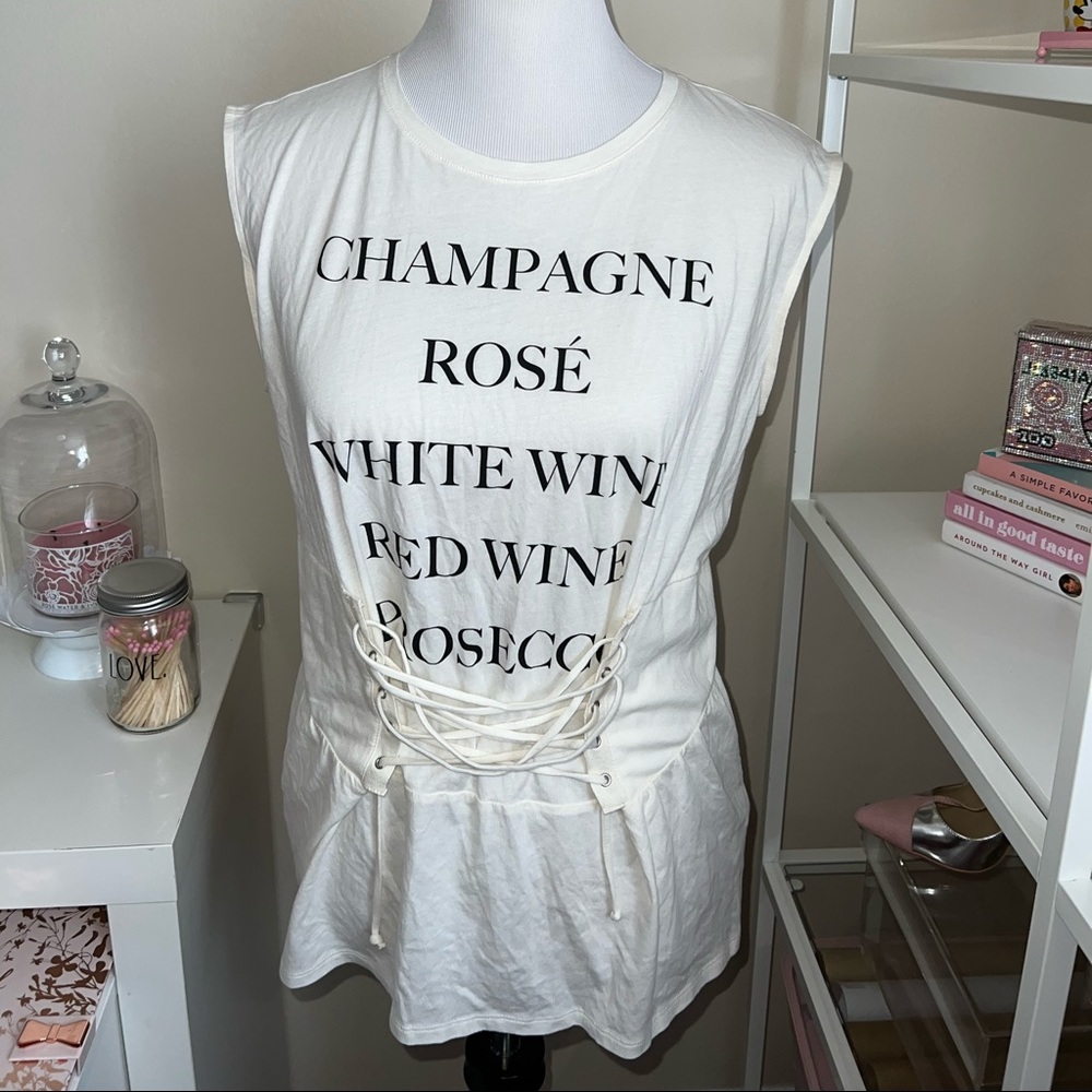 Express corset t-shirt